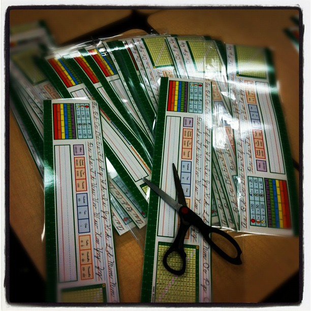 Lamination trimming party anyone? We've got free carpal tunnel!