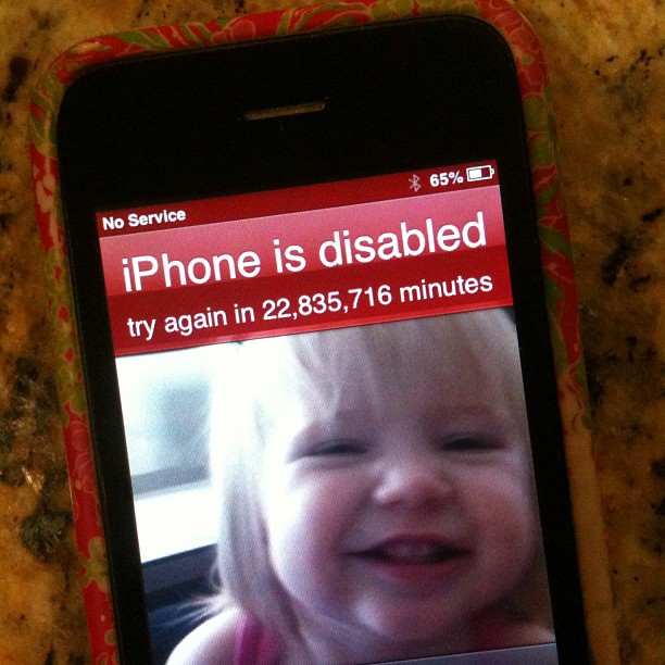 Dar's phone is disabled for the next 43 years?